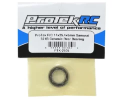 ProTek RC 14x25.4x6mm Samurai RM, S03 and R03 Ceramic Rear Bearing -ProTek RC Sales ptk 2505 2