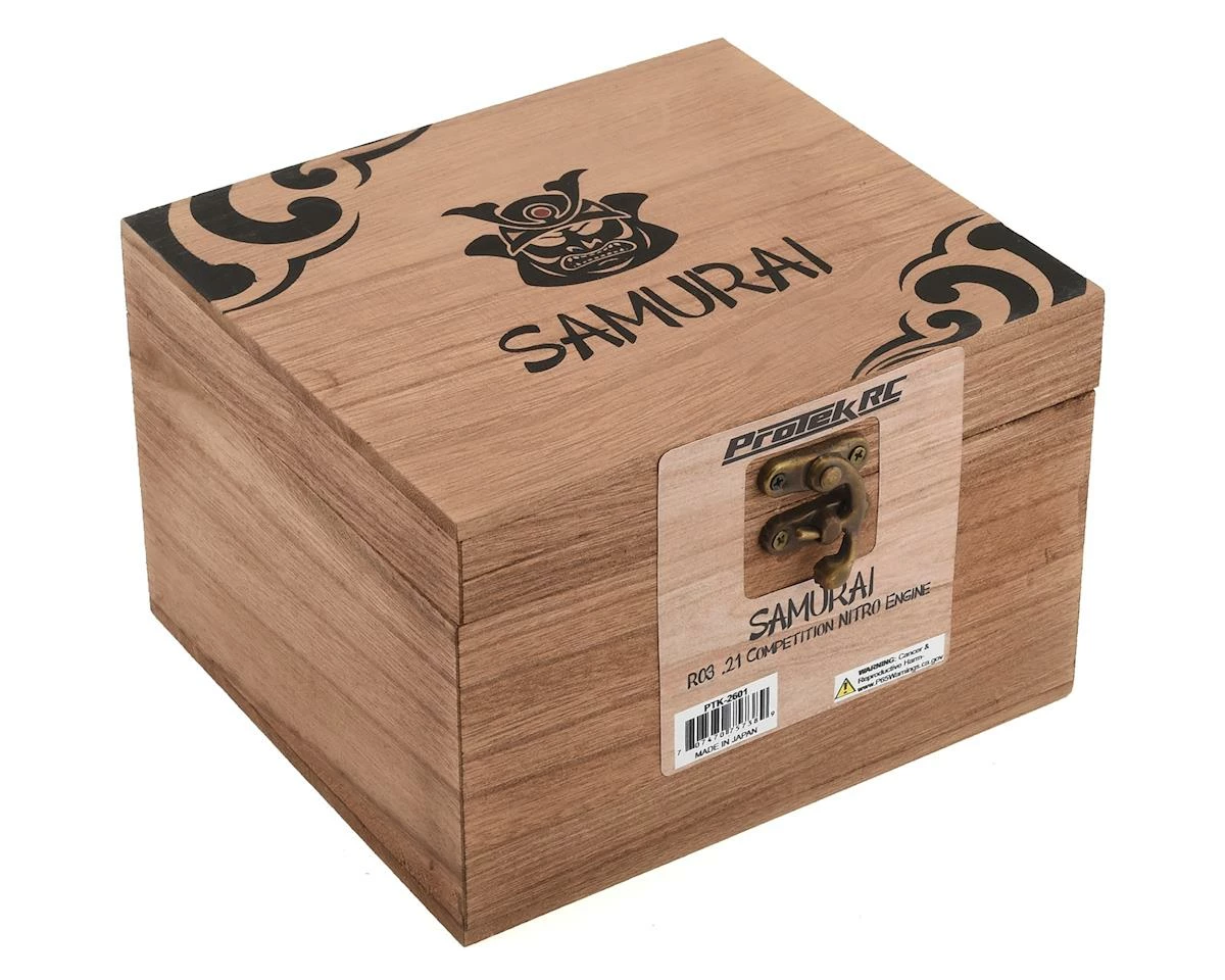 ProTek RC Samurai R03 3-Port .21 Competition Nitro Engine w/22E Carburetor (Turbo Plug) 9 ProTek RC Samurai R03 3-Port .21 Competition Nitro Engine w/22E Carburetor (Turbo Plug) - Image 7