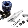 ProTek RC Samurai RM Maifield Edition Competition Nitro Engine Bundle w/2100 Tuned Pipe & 85mm Manifold (Ceramic Bearing) -ProTek RC Sales ptk 2640 bdl
