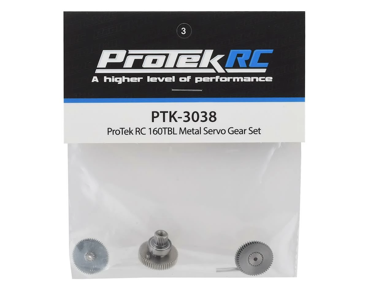 ProTek RC 160TBL Metal Servo Gear Set 4 ProTek RC 160TBL Metal Servo Gear Set - Image 2