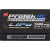ProTek RC "Drag Race" 2S 120C Si-Graphene + Shorty LiPo Battery (7.4V/5500mAh) w/5mm Connectors